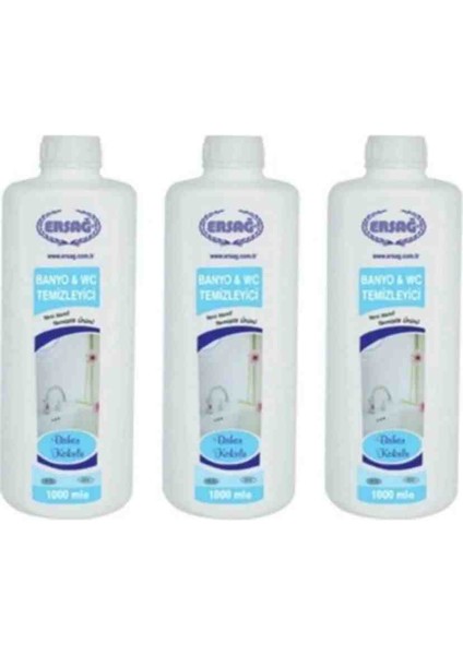 Banyo Wc 1000 ml 3’lü Set