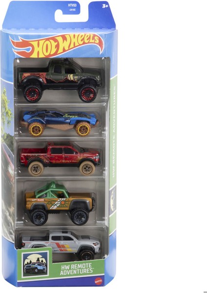 Mattel Hot Wheels Araba Seti 5 Li 1806 HTV53