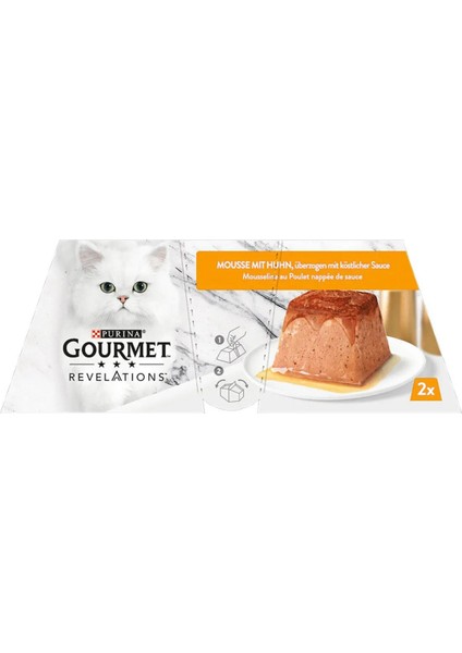 Tavuklu Mousse Kedi Ödülü 2X57G, 114G Paket, Lezzetli ve Besleyici fırsatları