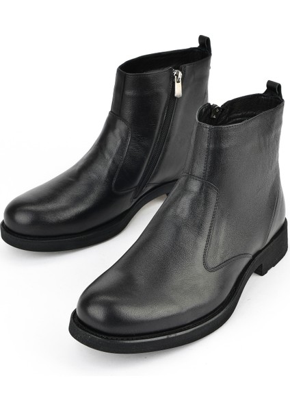 , Erkek Hakiki Deri Bot 15319Z7113 Siyah indirimleri
