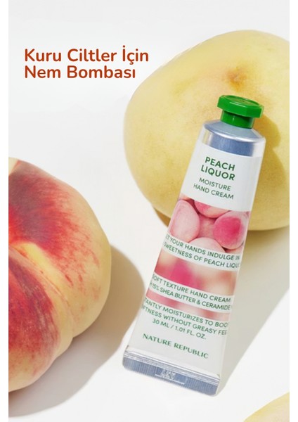 Hand & Nature Şeftali Likörü El Kremi 100ML modelleri
