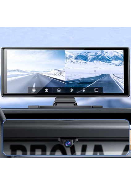 KM19 10.26inç Bt 5.2 Wifi Fm Aux Airplay ve Android Auto