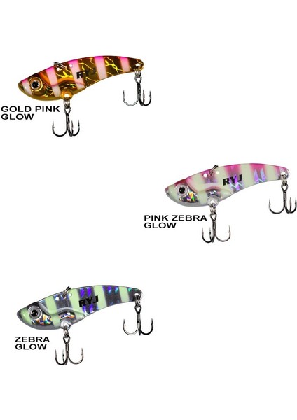 Ryuji Mirror Vib 9gr / 4.5cm Jig Yem Lime Uv modelleri
