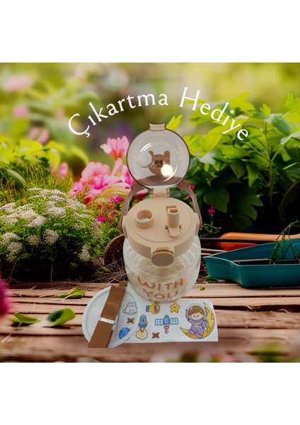 , Maskotlu, Hediyeli, Boyun Askılıklı, Ithal Lüx Kahverengi Matara/suluk 1100 ml (450) modelleri