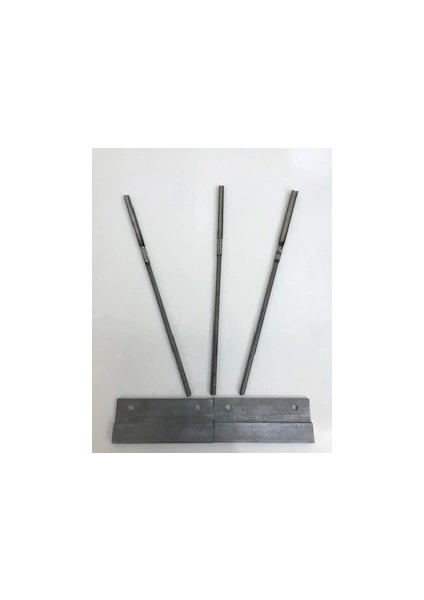 3+2 Paket Kara Şimşek Çelik Slim Ince Yedek Uc Kürek ve Slim Ince Kesme Yedek Bıçak