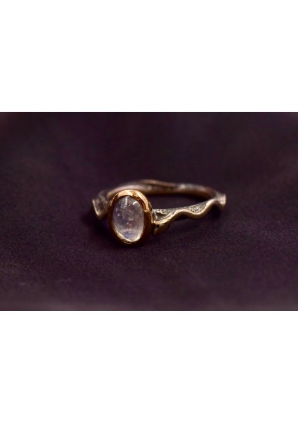 Ay Taşı Gümüş Yüzük Yılan Figürlü modelleri