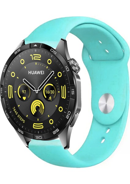 Huawei Watch Gt4 46MM Akıllı Saat Uyumlu Yumuşak Dokulu Silikon Kordon Kayış