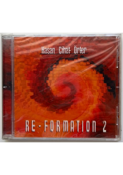 Hasan Cihat Örter Re-Formation 2 CD (Jelatinli Sıfır Orijinal Dönem Baskı Cd)