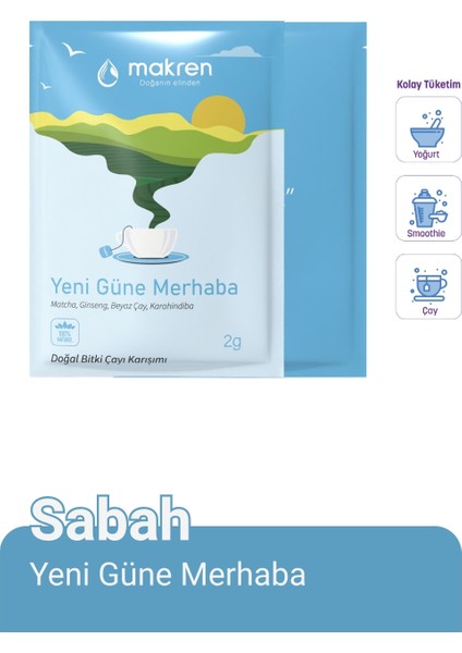 30 Gün Denge Karışık Bitki Çayı 60 Şase