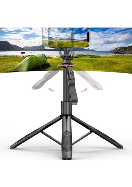 L16 Katlanabilir Bluetooth Tripod Selfie Çubuğu indirimleri