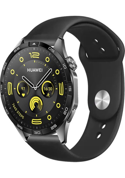 Huawei Watch Gt4 46MM Akıllı Saat Uyumlu Yumuşak Dokulu Silikon Kordon Kayış