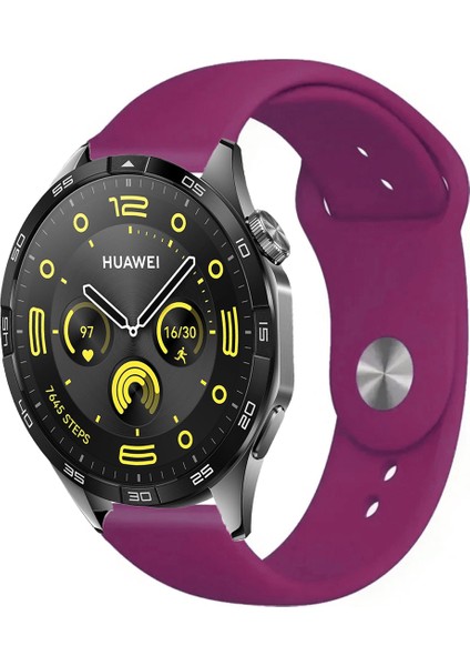 Huawei Watch Gt4 46MM Akıllı Saat Uyumlu Yumuşak Dokulu Silikon Kordon Kayış