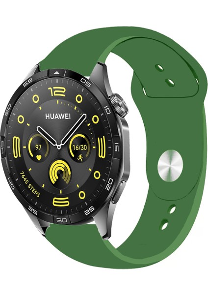 Huawei Watch Gt4 46MM Akıllı Saat Uyumlu Yumuşak Dokulu Silikon Kordon Kayış