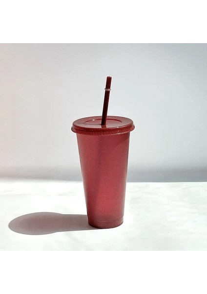 Plastik Kol Süt Çay Kahve dakları Cupcold Cupscolor Değişen Kur, Glitter Cups Değişen Partpupsscolor: 10pcs 24oz710ml (Yurt Dışından)