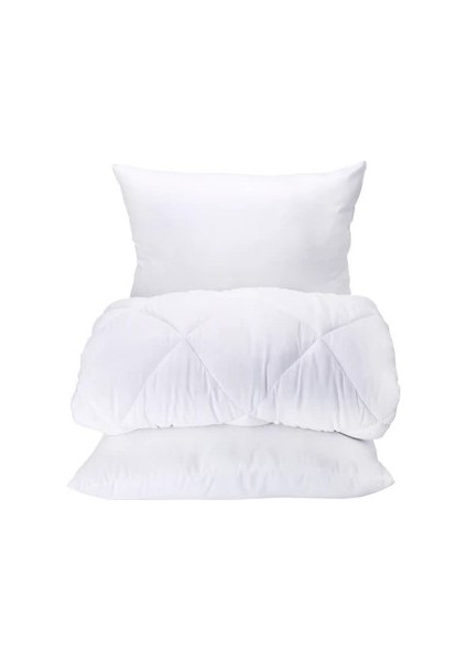 100X150 cm Microfiber Bebek Yorgan ve Yastık
