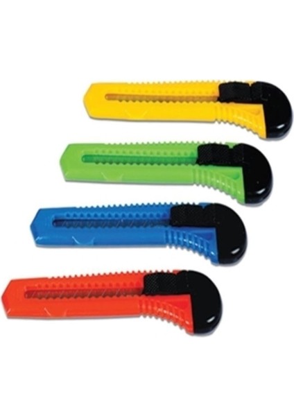 U-1836 Boy Maket Bıçağı Büyük Boy (Mavi-Kırmızı-Yeşil-Sarı)