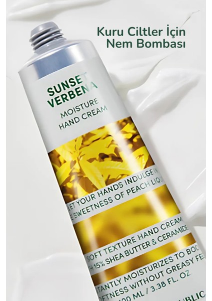 Hand & Nature Sunset Verbana El Kremi 100ML fiyatları