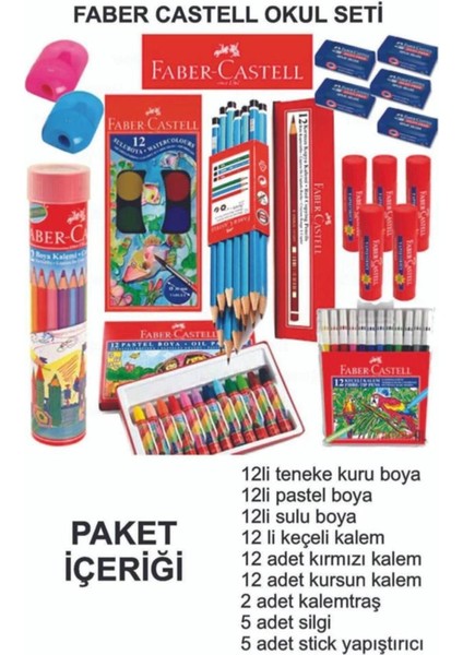 Faber-Castell Okul Paketi RNK-FAB25