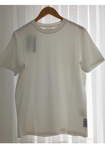 Is Berceste Jakarlı Sıfır Yaka Kısa Kollu Erkek Tshirt