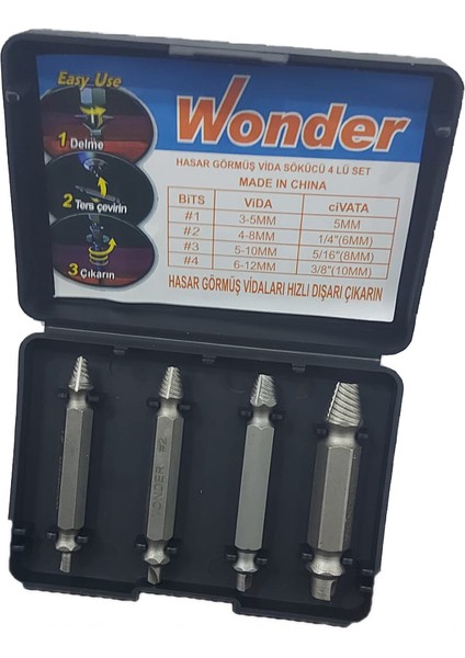 Vida Sökücü 4 Lü Set