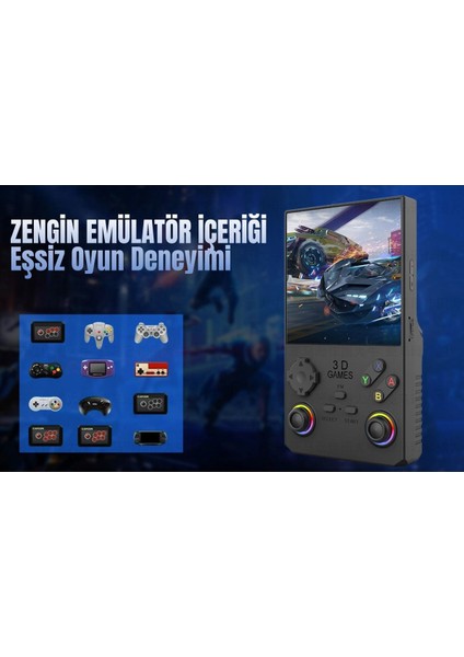 Retro Arcade V40 Max Arkos 2.0 +40.000 Oyunlu El Konsolu 256 GB fırsatları