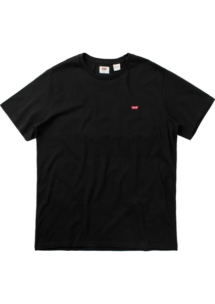 Erkek Arma Logo Bisiklet Yaka Siyah Basic T-Shirt- 56605-0075-76-77 fırsatları