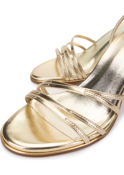 Kadın Hakiki Deri Dore Topuklu Ayakkabı 1135 1006 Bn Ayk Y25 Dore modelleri