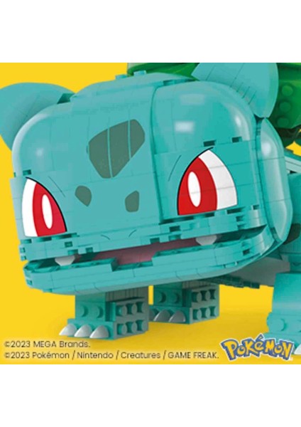 HNT96 Mega Pokémon™ Jumbo Bulbasaur 789 Parça +10 Yaş fırsatları