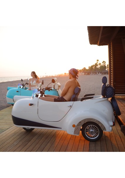 ELEKTRİKLİ 3 TEKERLEKLİ MOPED 24 Ah