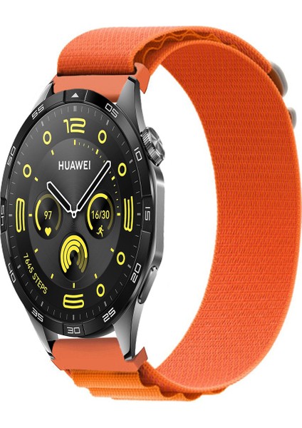 Huawei Watch Gt4 46MM Uyumlu Kordon Alpine Loop Döngü Spor Kayış