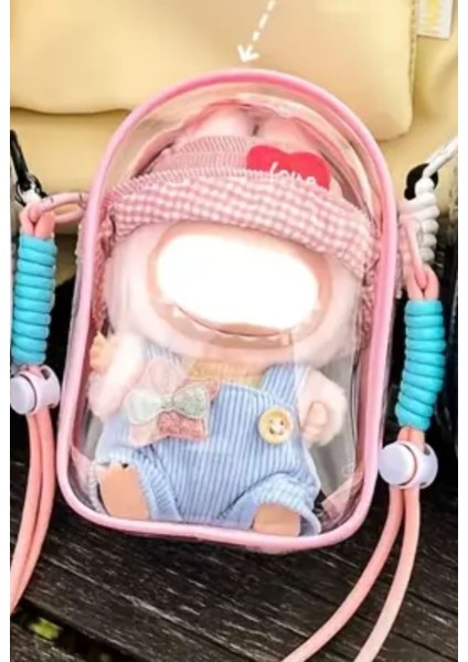 Koruyucu Kılıf , Taşıma Çantası Seti , V1 V2 (Pembe) 15.5cm