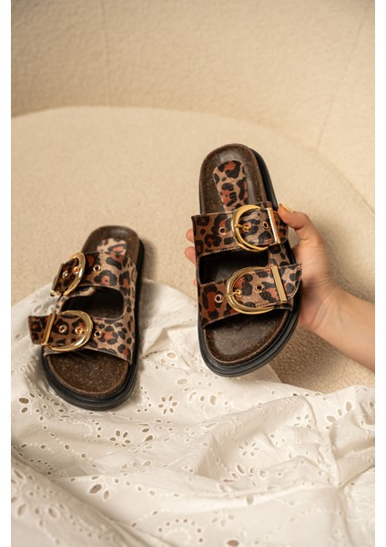 Craft Kadın Gold Toka Detaylı Terlik fırsatları