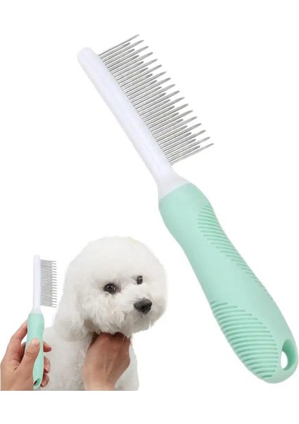 Kedi Tarağı Pire Saç Tımar Tarak Evcil Hayvan Tarakları Saç Fırçası Kedi Köpek Tımarlama Tarama Için Tımarlama Gevşek Astarlı Fleacolor: Pembe (Yurt Dışından)