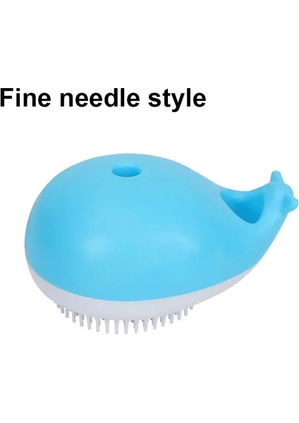 Pet Tarak Yumuşak Silikon Depilasyon Kedileri Banyo Saç Fırçası Tarak Temiz Temizliği Temizlemek Masaj Fırça Banyo Fırçası Tımar Malzemeleri (Yurt Dışından)
