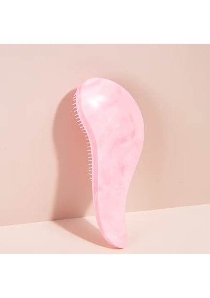 1 Adet Sihirli Saç Fırçası Yumuşak Kafa Derisi Masaj Tarak Yumuşak Statik Tımarlama Pürüzsüz Saç Fırçası Salonu Saç Şekillendirme Araçları Renk: 1pcs Pembe (Yurt Dışından)