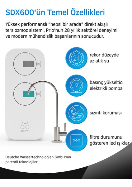 SDX600 Tanksız Direkt Akışlı Pompalı Su Arıtma Cihazı indirimleri