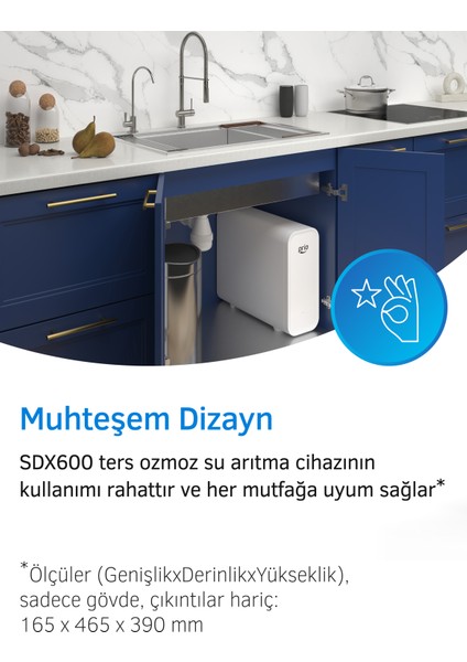 SDX600 Tanksız Direkt Akışlı Pompalı Su Arıtma Cihazı
