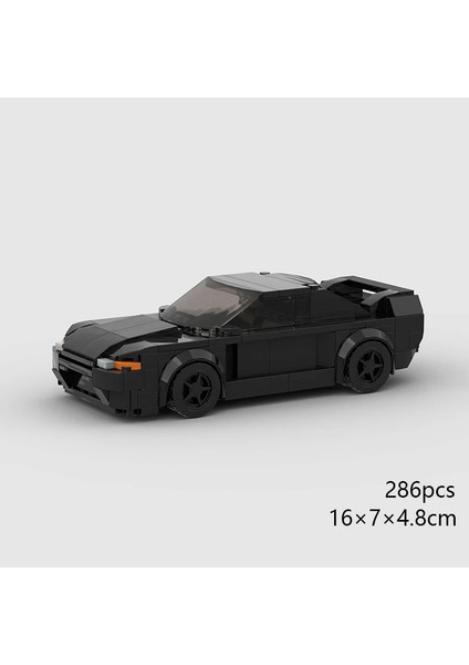 Moc Hız Şampiyonlar Süper Yarış Arabası F1 Büyük Araç Yarış Modeli Yapı Taşları Tuğla Spor Kamyonet Şehir Tekniği Oyuncak (Yurt Dışından)