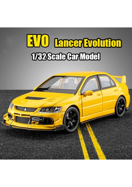 1:32 Lancer Evolution Evo Simülasyon Araba Modeli Metal Döküm Oyuncak Araçlar Alaşım Dekorasyon Ses Işığı Metal Adam Çocuklar Hediye Çocuk (Yurt Dışından) fiyatları