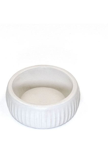 Beyaz Organik Seramik Mama Kabı, Sağlıklı ve Şık Evcil Hayvan Aksesuarı fırsatları