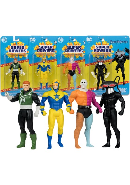 Mcfarlane Oyuncaklar Dc Süper Güçler Siyah Manta Siyah Takım Metamorbooster Booster Altın 4.5 "12 cm Şekil Tahsil Garaj Kitleri (Yurt Dışından) fiyatları
