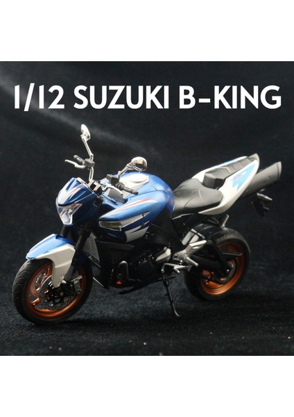 1/12 Suzuki B-King Yarış Motosiklet Oyuncak Modeli Döküm Metal Araç Minyatür 1:12 Koleksiyonu Hediye Çocuk Çocuk Erkek (Yurt Dışından) fiyatları
