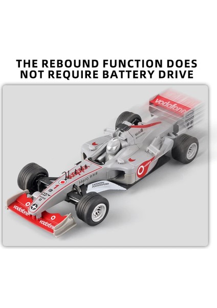 1:32 Ölçekli Alaşım F1 Yarış Araba Oyuncak Modeli ile Retroaktif Hareket Ses ve Işık Efektleri-Kids 'yarış Oyun ve Kök Lea Için Ideal (Yurt Dışından)