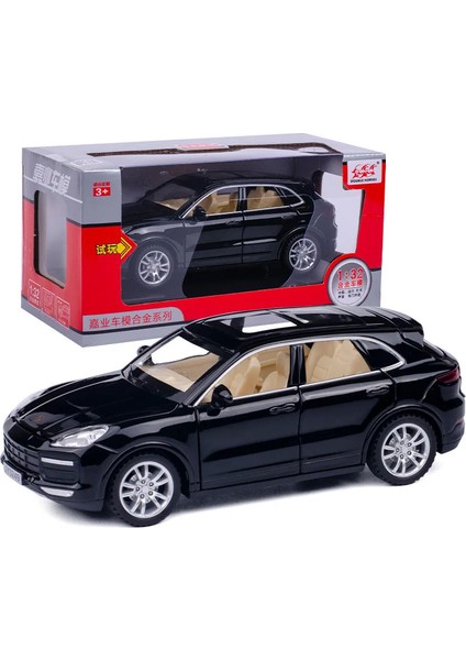 1:32 Porsche Cayenne Turbo Araba Alaşım Araba Modeli Simülasyon Araba Dekorasyon Koleksiyonu Hediye Oyuncak Döküm Modeli (Yurt Dışından)