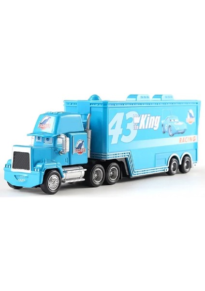 2025 Cars 2 Disney Pixar Car 3 Lightning Mcqueen Mack Uncle Jackson Storm Truck Diecast Dinoco Metal Toys Gift For Children Kids (Yurt Dışından)