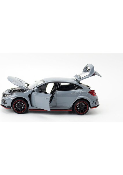 1/32 Yeni Honda Type R Hatchback Modeli Oyuncak Araç Alaşımlı Döküm Ses Işığı Geri Çekin Spor Oyuncak Arabalar Hediyeler Için (Yurt Dışından) fırsatları