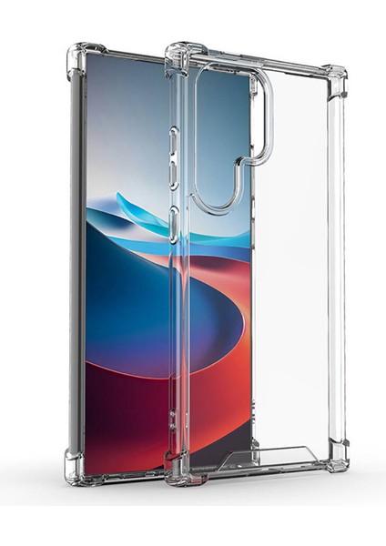 Galaxy S24 Ultra Kılıf Znth Nitro Anti Shock Silikon-Renksiz