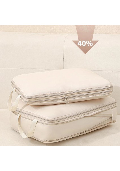 Adet/takım Seyahat Sıkıştırma Çantası Bagaj Organizatörü Seyahat Çantası Ambalaj Küpleri Seyahat Çanta Düzenleyici Seyahat Saklama Çantası (Yurt Dışından) fırsatları