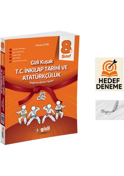 Gizli 8.sınıf Gizli Kuşak Inkılap Tarihi ve Atatürçülük Değerlendirme Föyleri Hedef Deneme