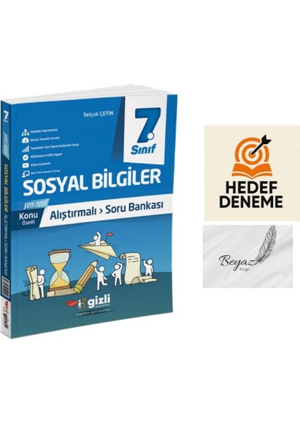 Gizli 7.sınıf Alıştırmalı Sosyal Bilgiler Soru Bankası Hedef Deneme